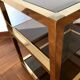 Golden aluminium dressing table
