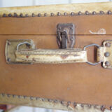 Large trunk or suitcase retro vintage years 50