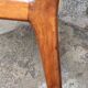 6 wooden chairs in the Italian design of the 19th century, Carlo de Carli
