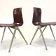 Lot of 4 vintage chairs Galvanitas S22 in the Netherlands