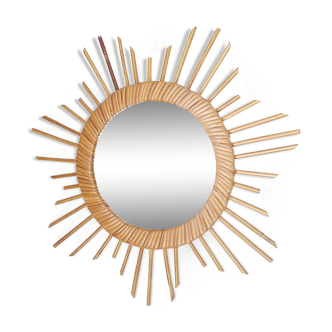 Mirror rattan sun