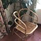 Fauteuil Chaise en rotin / osier vintage