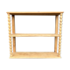 Étagère artisanale en merisier