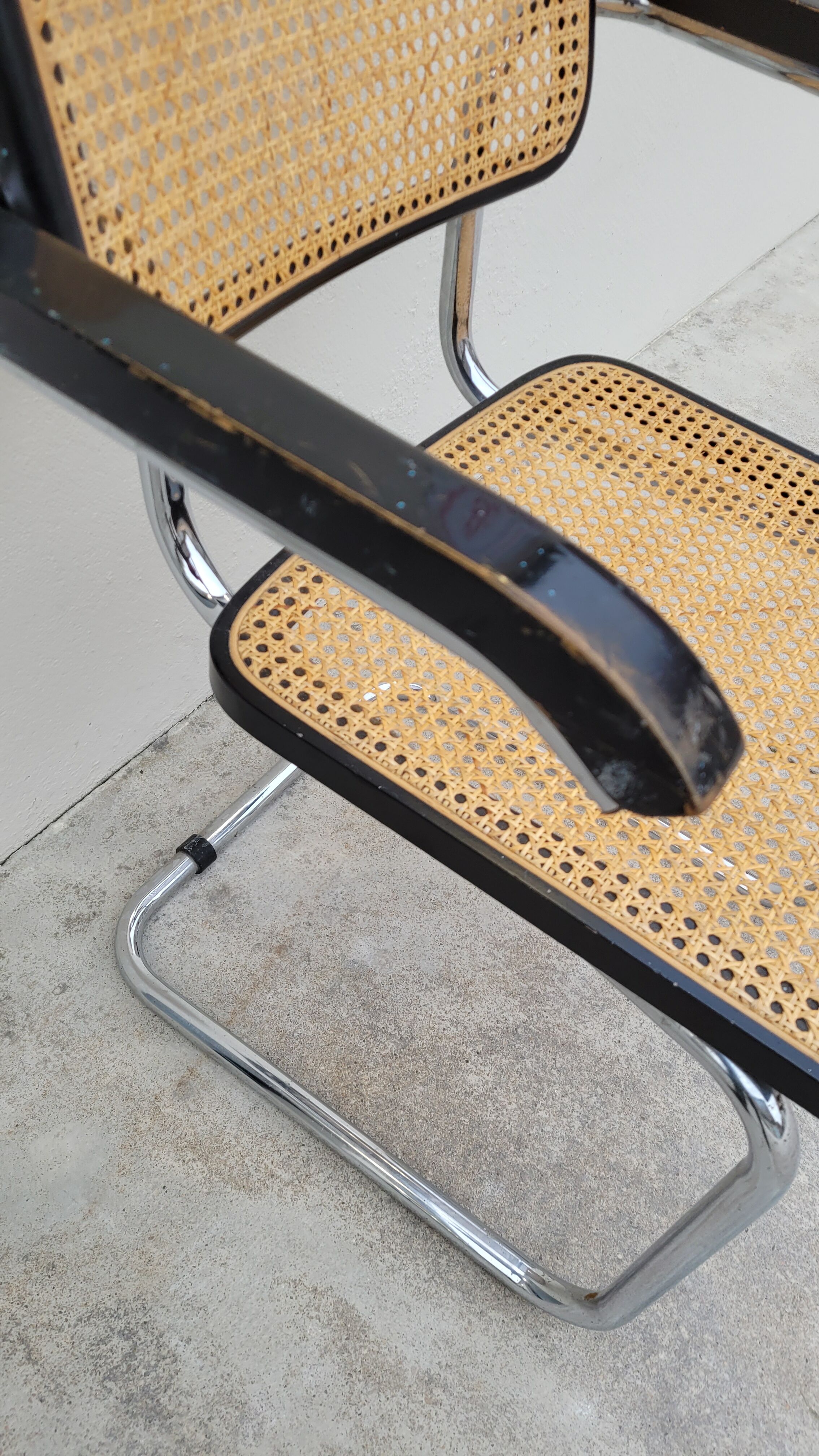 Fauteuil Marcel breuer modèle b64 cesca italy