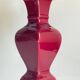 VINTAGE Chic Ceramic and Velvet LAMP