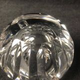 Baccarat Crystal Ashtray, Mortar and Pestle design, Stamped, France