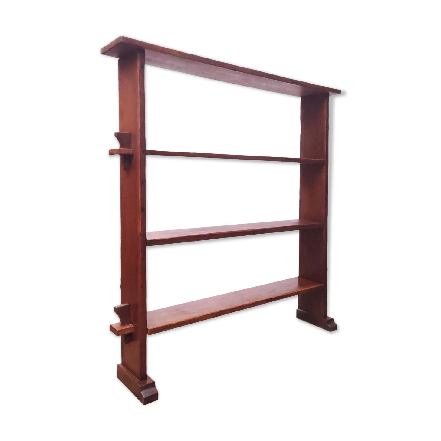 Portable brutalist style shelf, 1930s