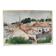 Signed watercolor, dated 1955 / Taverny
