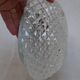 Molded glass ceiling light