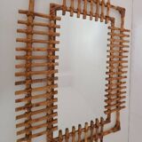 Bamboo mirror from the 70s