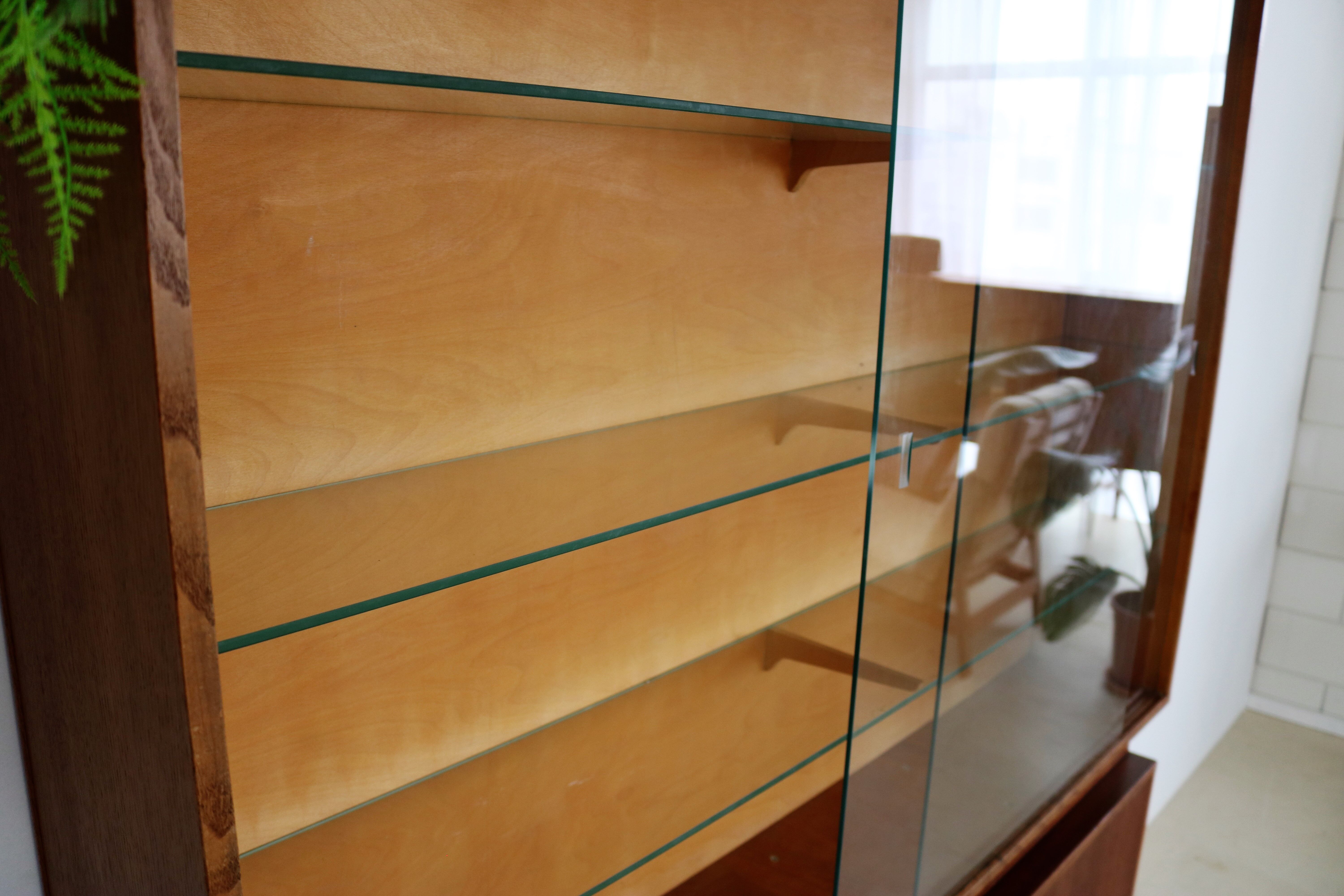 vintage display cabinet