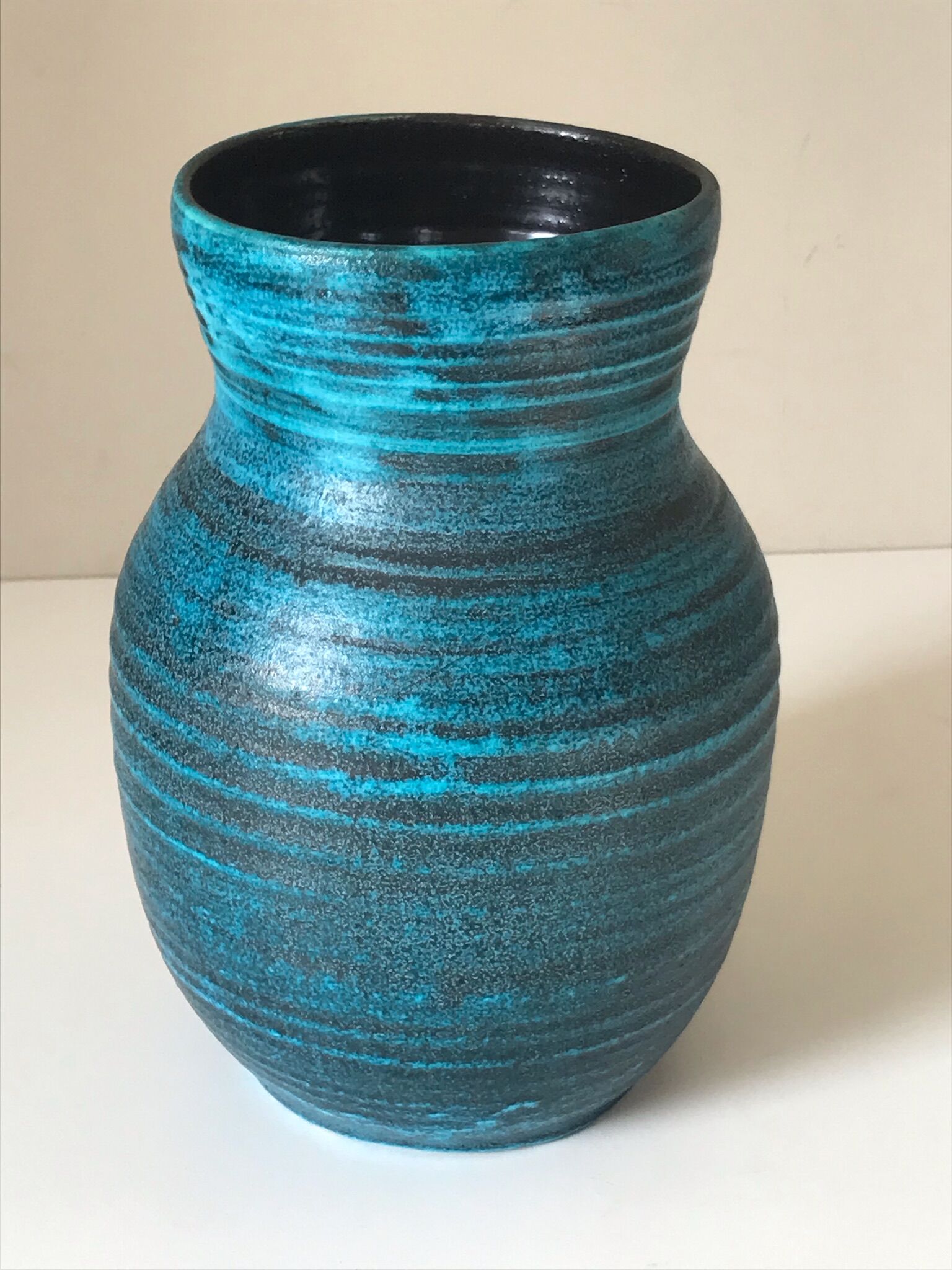 Vase céramique  série gauloise par accolay vintage années 60