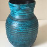Ceramic vase Gallic series by vintage accolay 1960