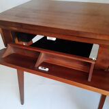 Scandinavian style compass feet desk