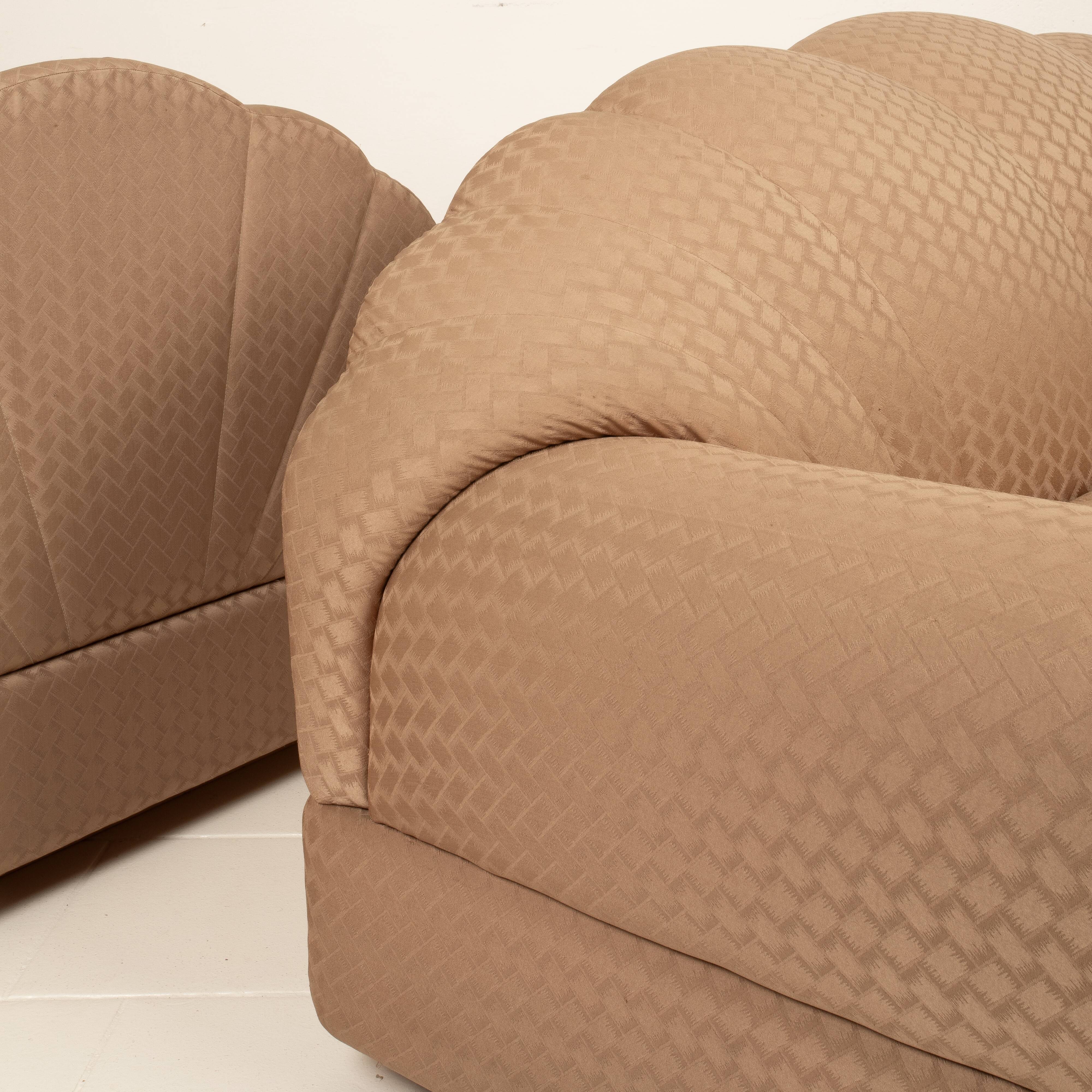 Alain Delon armchair and sofa for Maison Jansen