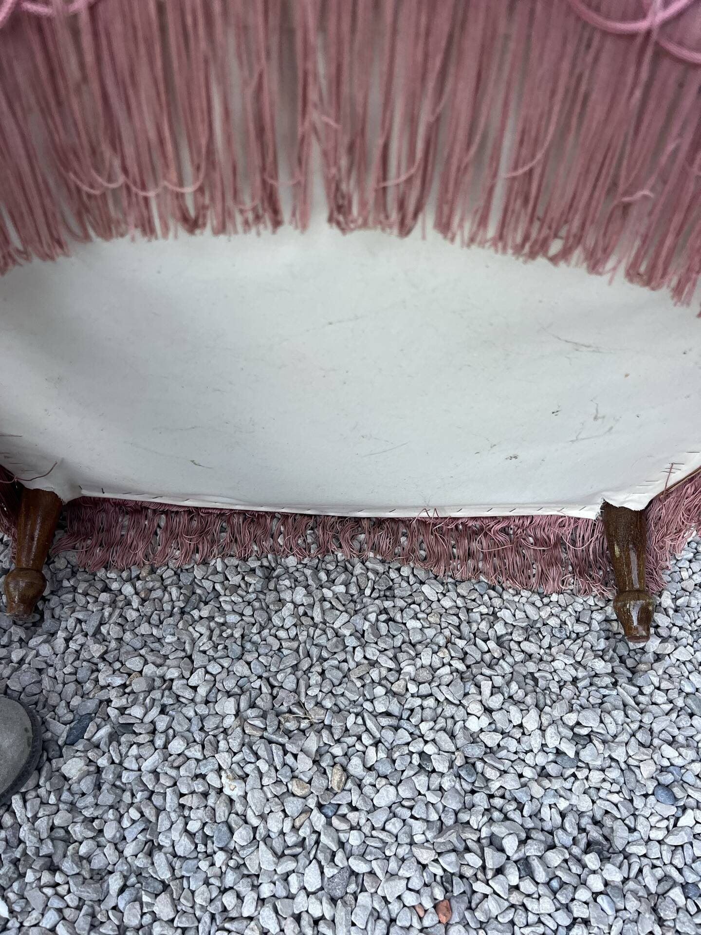 Lot de 2 fauteuils crapaud vintage 