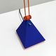 Blue desk lamp by Lungean & Pellmann for Brilliant Leuchten Germany, 1980