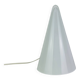 Lampe conique Teepee SCE, verre blanc, design