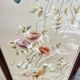 Paravent de Style Louis XVI , bois et soie