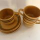 Sarreguemines stoneware cups