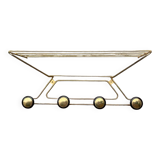 Vintage wall-mounted coat rack