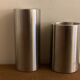 Stelton steel salt and pepper shaker, Scandinavian design Cylinda, Arne Jacobsen