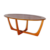 Scandinavian design oval coffee table