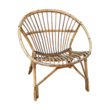 Rattan basket chair