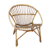 Rattan basket chair