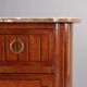 Commode Louis XVI ancienne en acajou et bois de rose, XIXe siècle