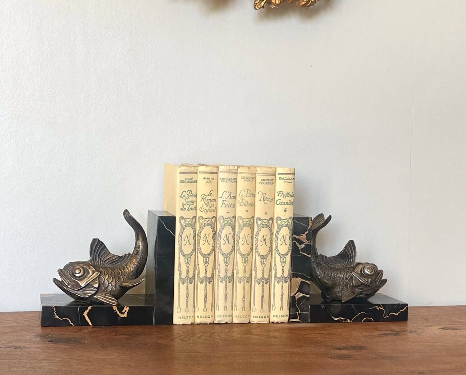 Art Deco bookends.