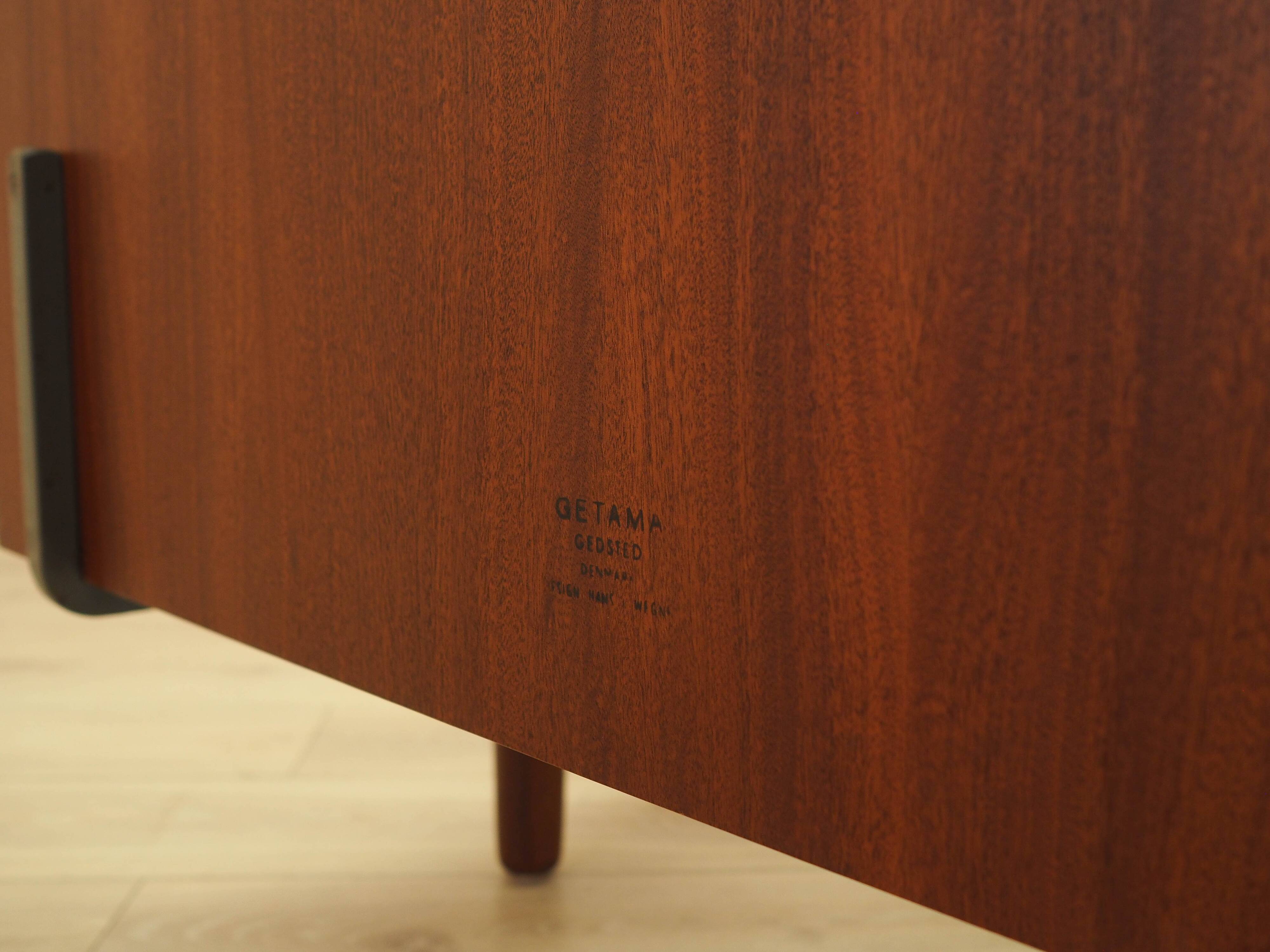 Teak bed, Danish design, 1960s, designer: Hans J. Wegner, manufacturer: Get