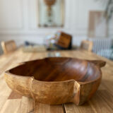 Plat en bois artisanal