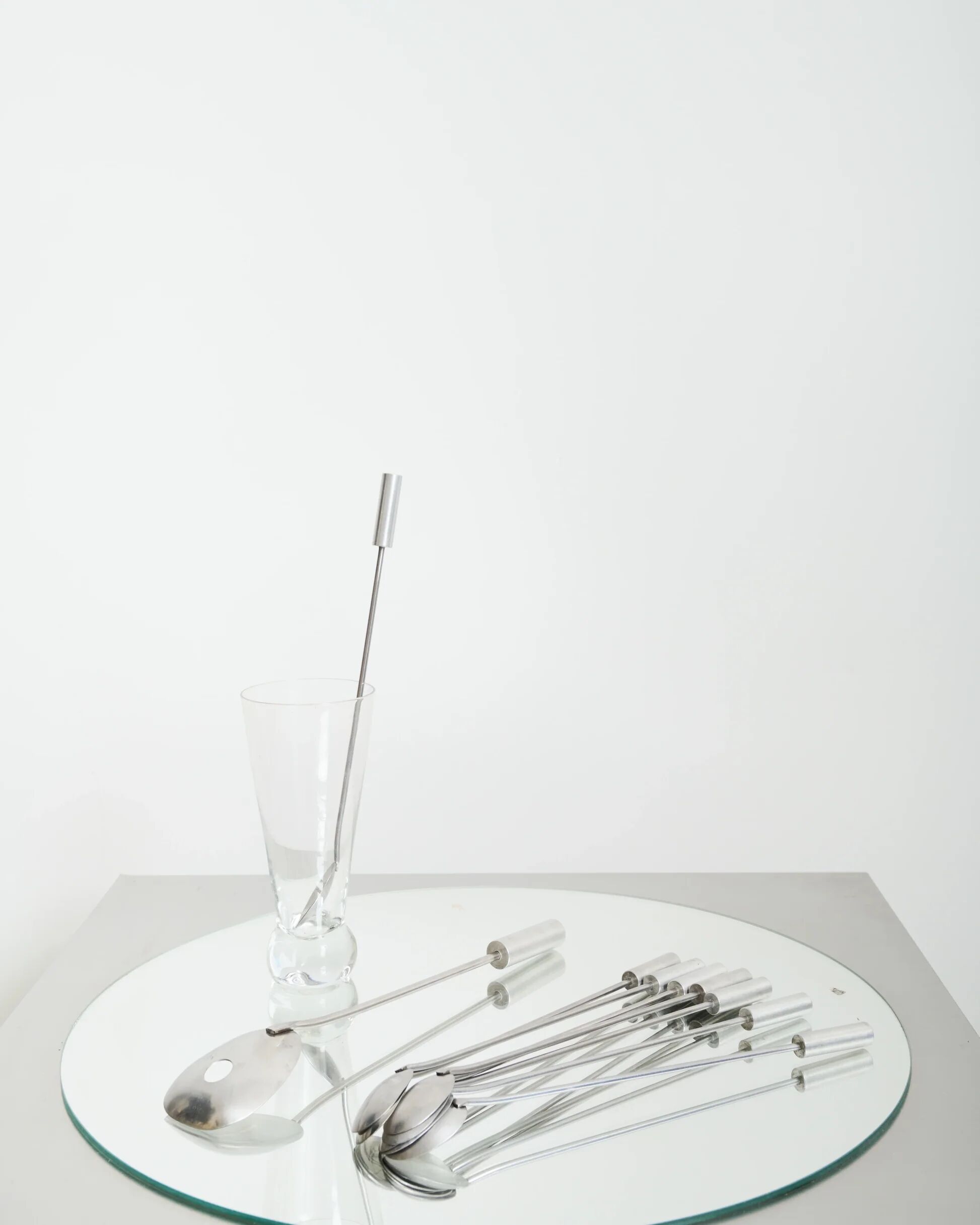 Modernist cocktail cutlery set, 1980s