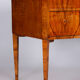 Bureau restauré en noyer Biedermeier, polonais relancé, Tchéquie, années 1830