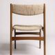 Lot de 4 chaises scandinaves Erik Buch des années 60/70