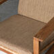 Set of 2 lounge chairs and one footrest by Borge Mogensen for Fredericia Denmark 1960’s