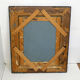 Napoleon III black oval mirror - 69x59cm