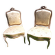 Pair of chairs, Louis XV period.