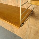 String modulair wandsysteem met kast en planken