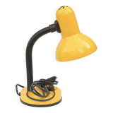 Small yellow metallic desk lamp - new in box - 1990