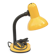 Small yellow metal desk lamp - new in its box - 1990