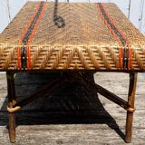 Rattan coffee table