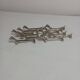 Silver metal knife holder