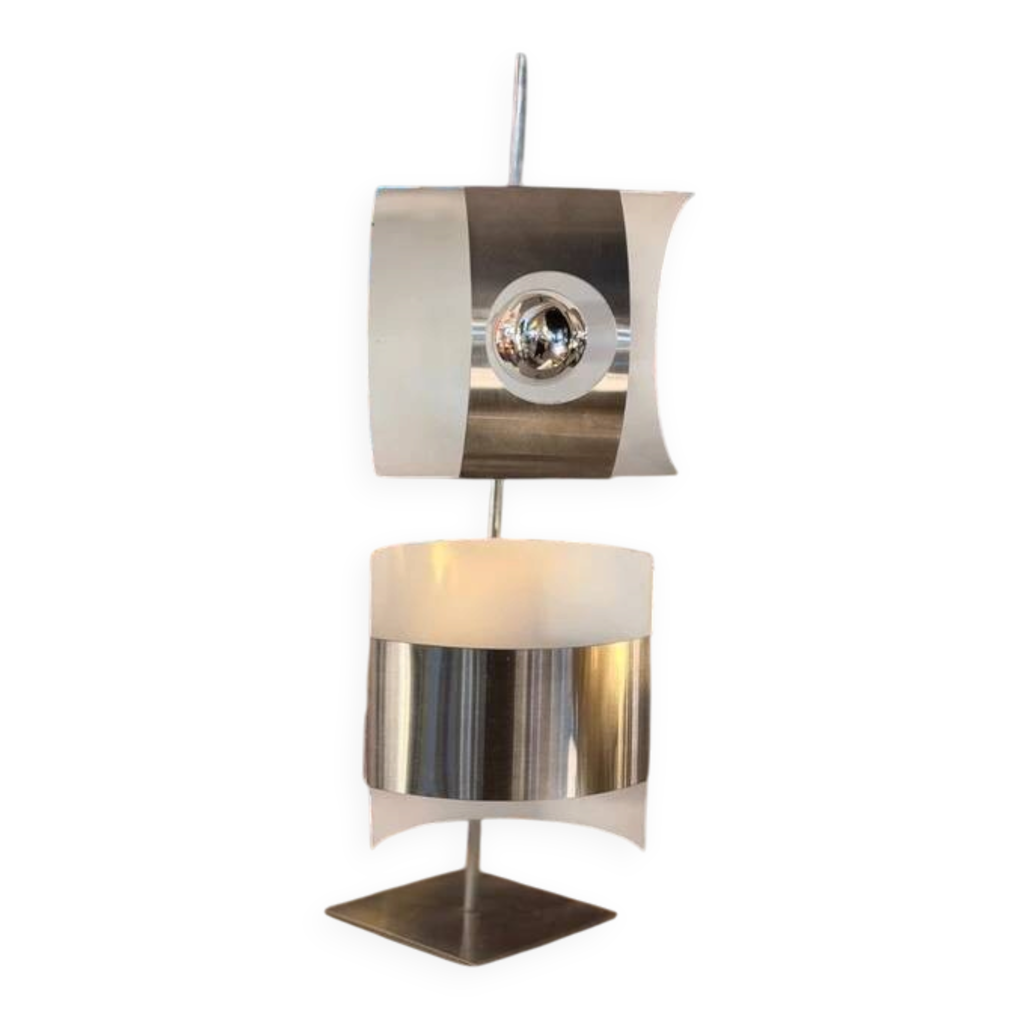 Jocelyne trocmé table lamp oxar - 2 lights - vintage - space age - 1960s/1970s