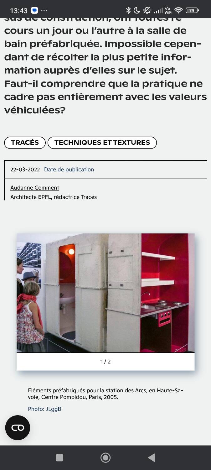 Charlotte Perriand Selection – Pair of “Les Arcs 1800” Wall Lights – Circa 1970