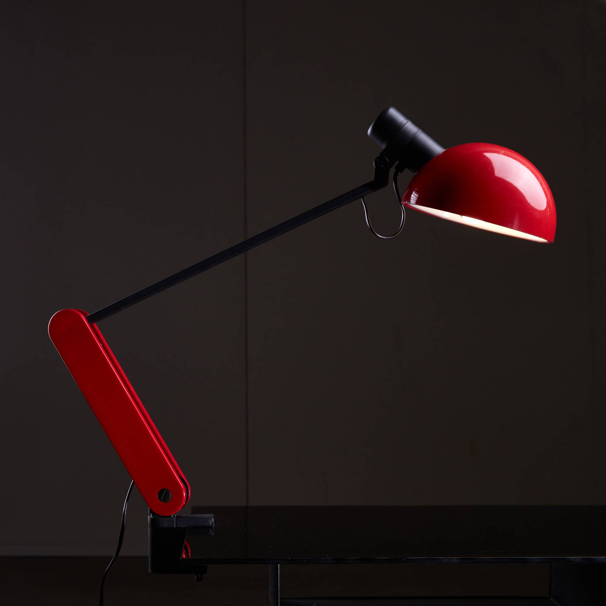 Lampe de table Praxi de Bruno Umberto Gecchelin pour Guzzini, 1982