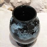 Blanche Letalle 'Night Sky' Vase (1901-1990), Saint Clément earthenware factory