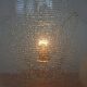 Two-Piece Opal Glass Table Ball Lamp, Italy, 1960s