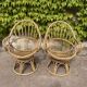 1960s Rattan Egg Chairs from France